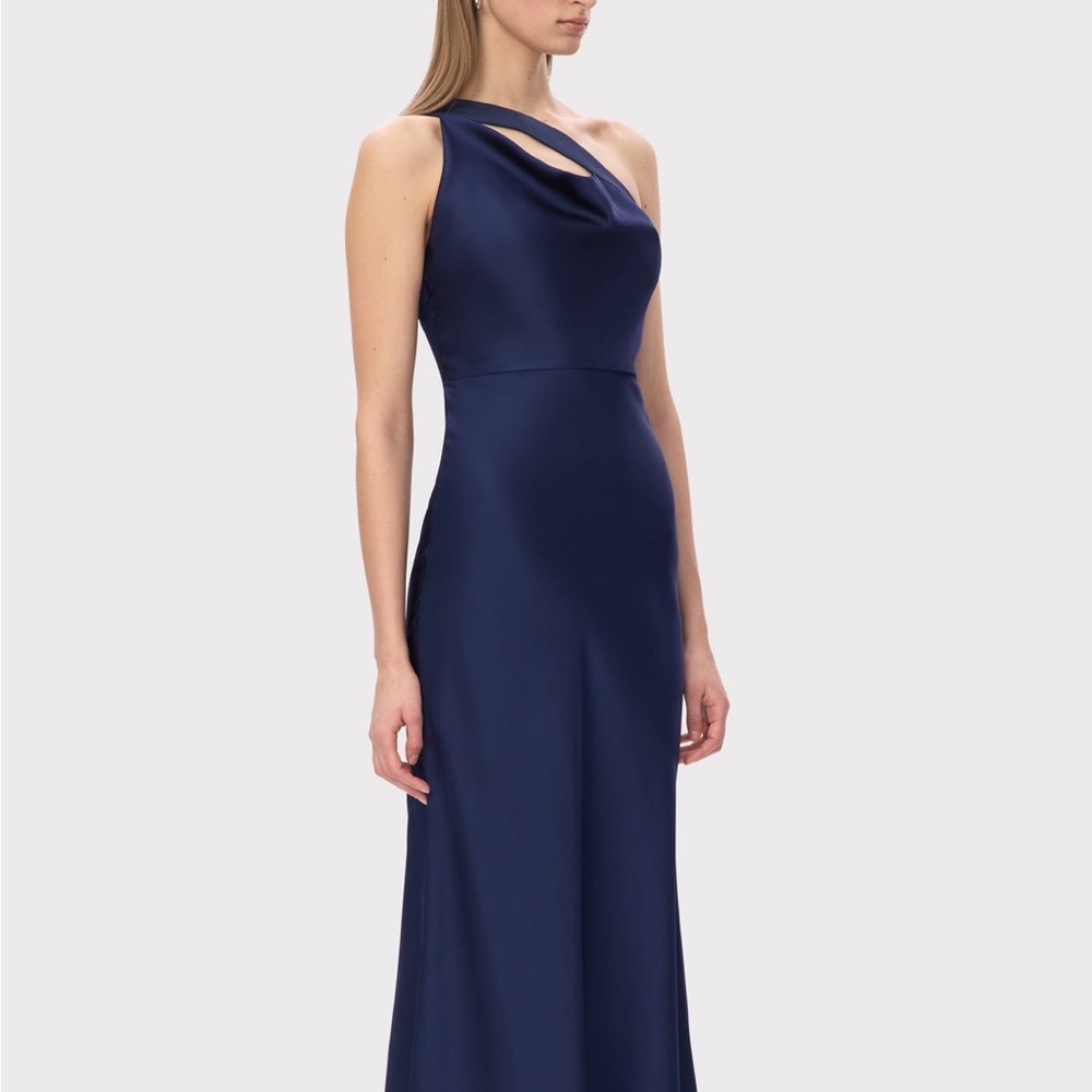 Herve Leger Deep Blue Maxi Dress Vivian gown